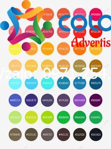 Bảng code mã màu HTML, CSS, RGB, CMYK chuẩn đầy đủ miễn phí